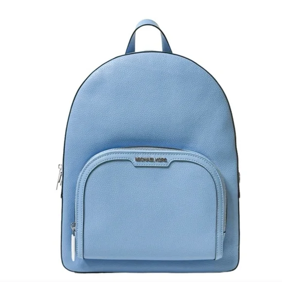 Michael Kors Jaycee Medium Zip Pocket Backpack Chambray - Picture 1 of 7